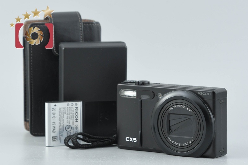 RICOH CX5 ブラック コンパクトデジタルカメラ シャッター回数僅少