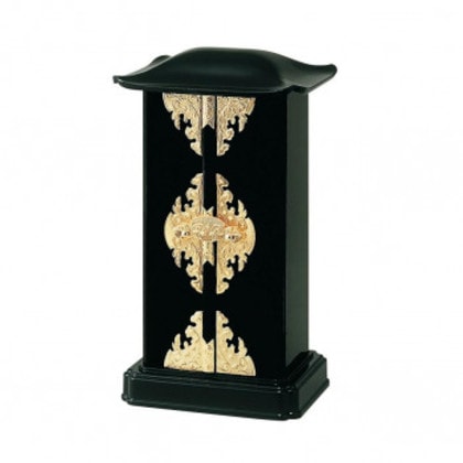 厨子型ミニ仏壇 小 黒(内金) 3102850300021