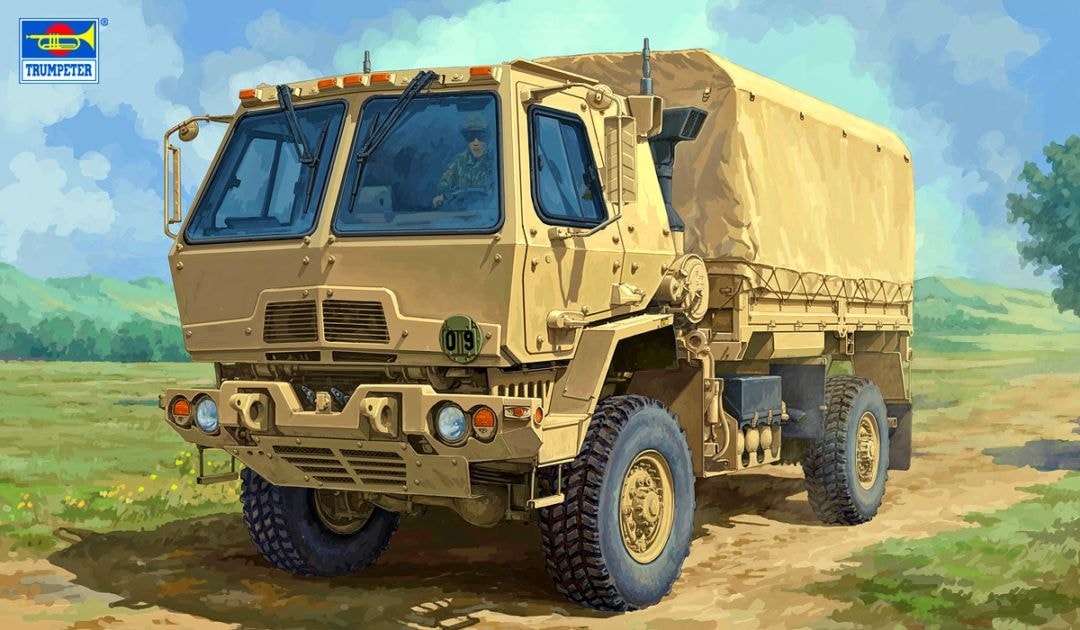 トランペッター 1/35 アメリカ軍 M1078A1P2 4×4汎用トラック【01097】 プラモデル TR 01097 アメリカ M1078A1P2 4x4ハンヨウトラック