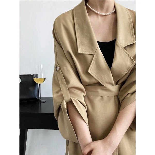 新作売れ筋限トレンチコート コートなレディース スプリングコート カーディガン 入学式 卒業式 ロング デザイン きれいめ カジュアル 通勤 通学 バレンタイン プレゼント