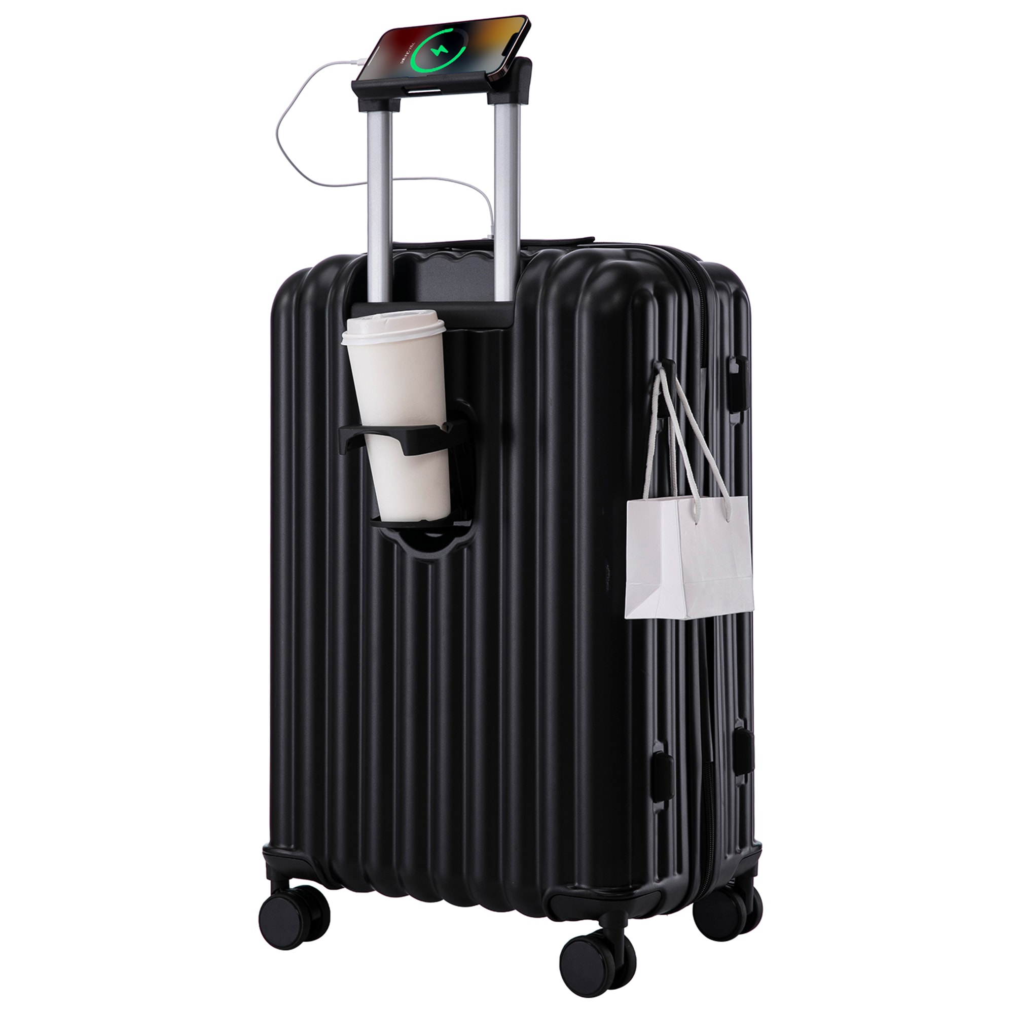 【国内即発送】スーツケース キャリーバッグ キャリーケース Sサイズ 小型 超軽量 ファスナー式 TSAロック搭載 フック機能付き303