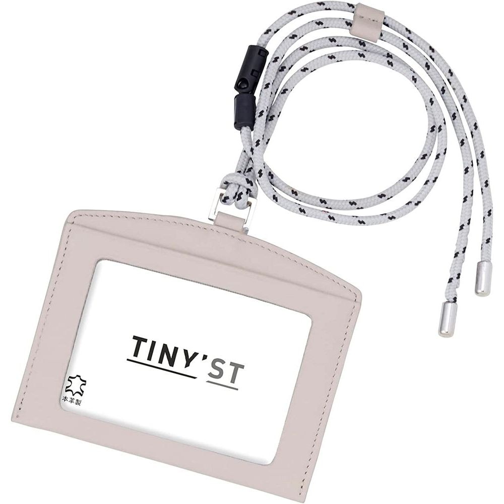 （まとめ買い）タイニスト IDカードケース ベージュ NP1080J [x3]