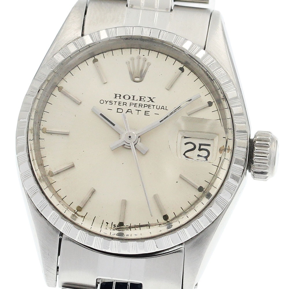 訳あり ロレックス ROLEX 6524 オイスター パーペチュアル デイト cal.1161 自動巻き レディース _935960【中古】
