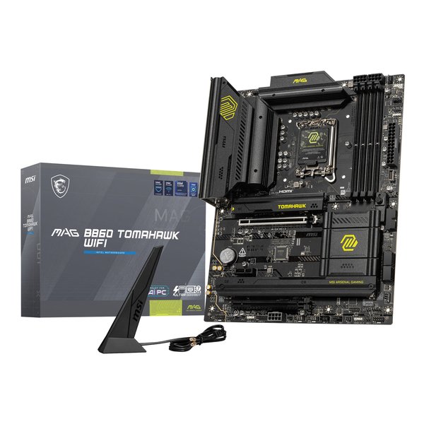 マザーボード ATX/IntelCoreUltra/Thunderbolt4ポート/Wi-Fi7/5GLAN/PCIe5 MAG B860 TOMAHAWK WIFI