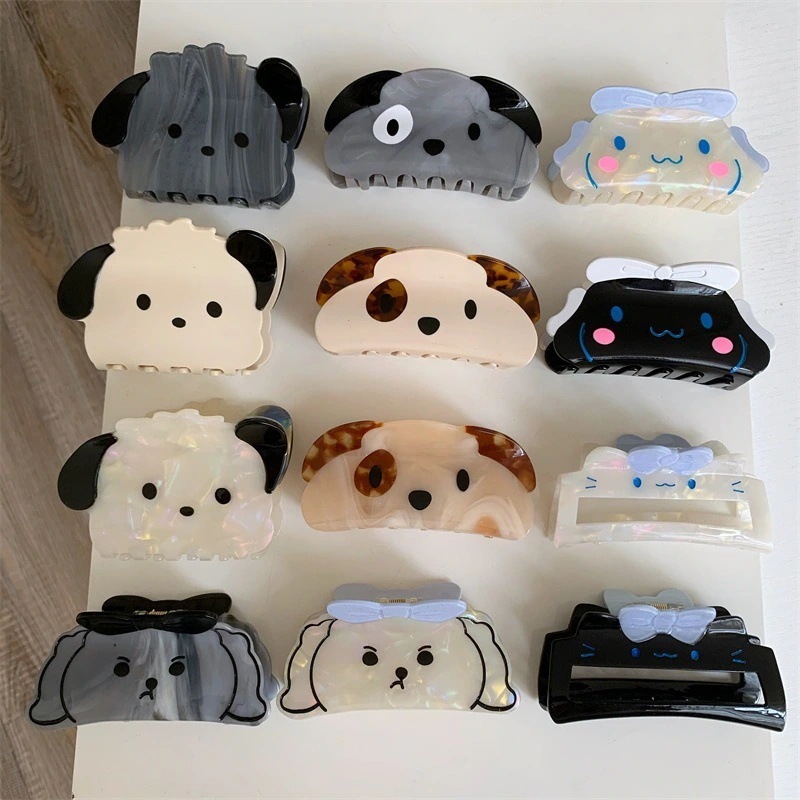 後頭部をとらえるかわいい動物子犬ヘアクシリーズ サメヘアアクセサリー新しいスタイル