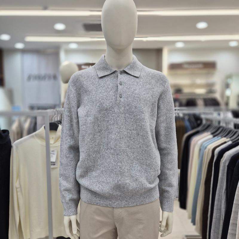 格子柄カラーニット AAF4ET1101 3カラー