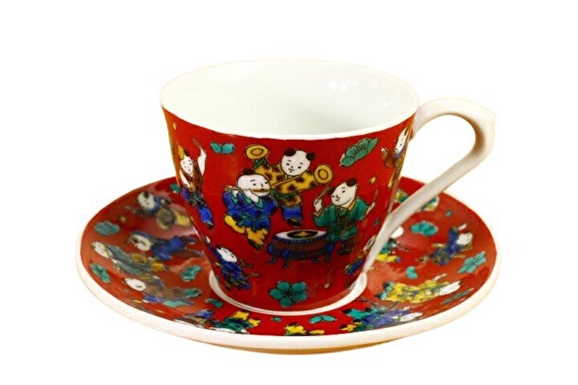 九谷焼　カップ＆ソーサー 木米 SK-235　コーヒーカップ 5,060円