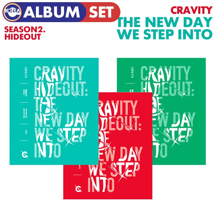 [即日] 3種 CRAVITY [HIDEOUT:THE NEW DAY WE STEP INTO]