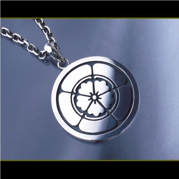 シルバー ネックレス 織田家 シルバーペンダントトップ　チェーン別売り 天下布武　歴史