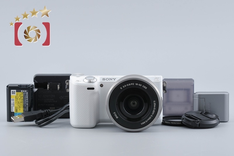 α NEX-5R パワーズームレンズキット ホワイト シャッター回数僅少