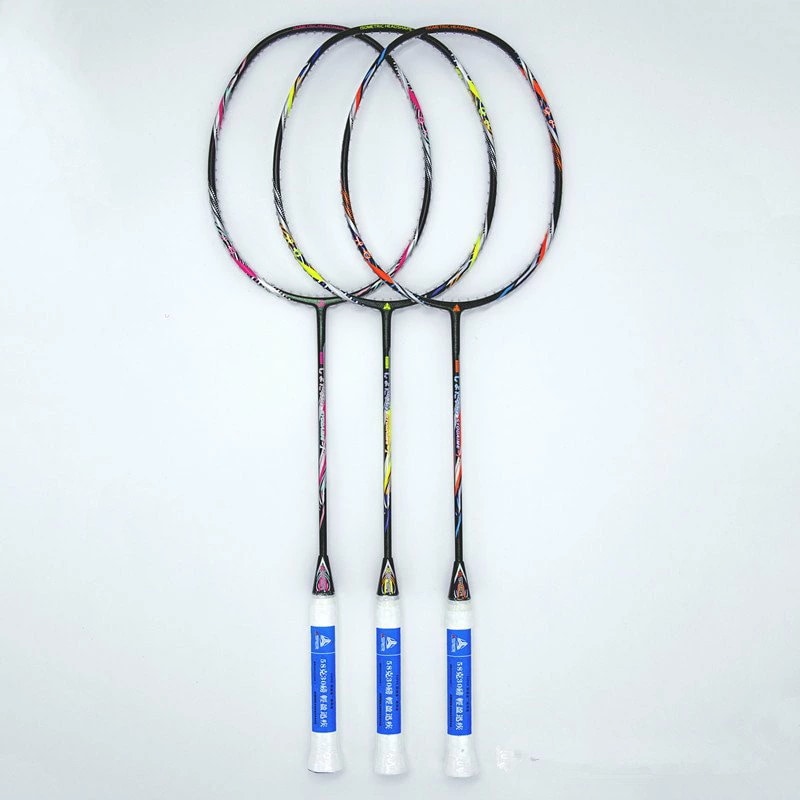 Esper 9U 58g 30LBS 炭素繊維 バドミントン ラケット 最軽量カーボン ストリング レッド