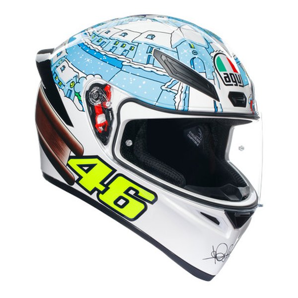バイク用 K1 S JIST Asian Fit - ROSSI WINTER TEST 2017 Mサイズ 5758cm 18394007024-M