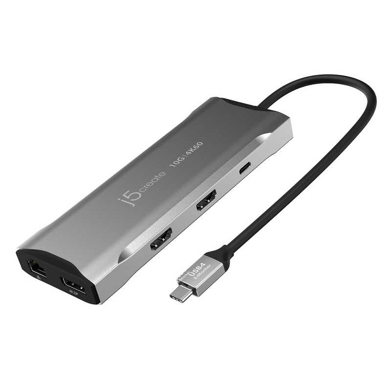 J5　USB3.2 MST USB-C 11in1マルチアダプター　JCD397 10,848円