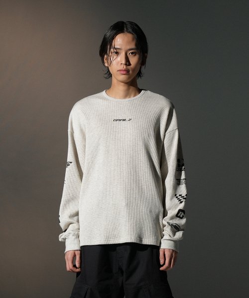 【GRAILZ】 ROAD RACING THERMAL LONG SLEEVE : MELANGE GREY