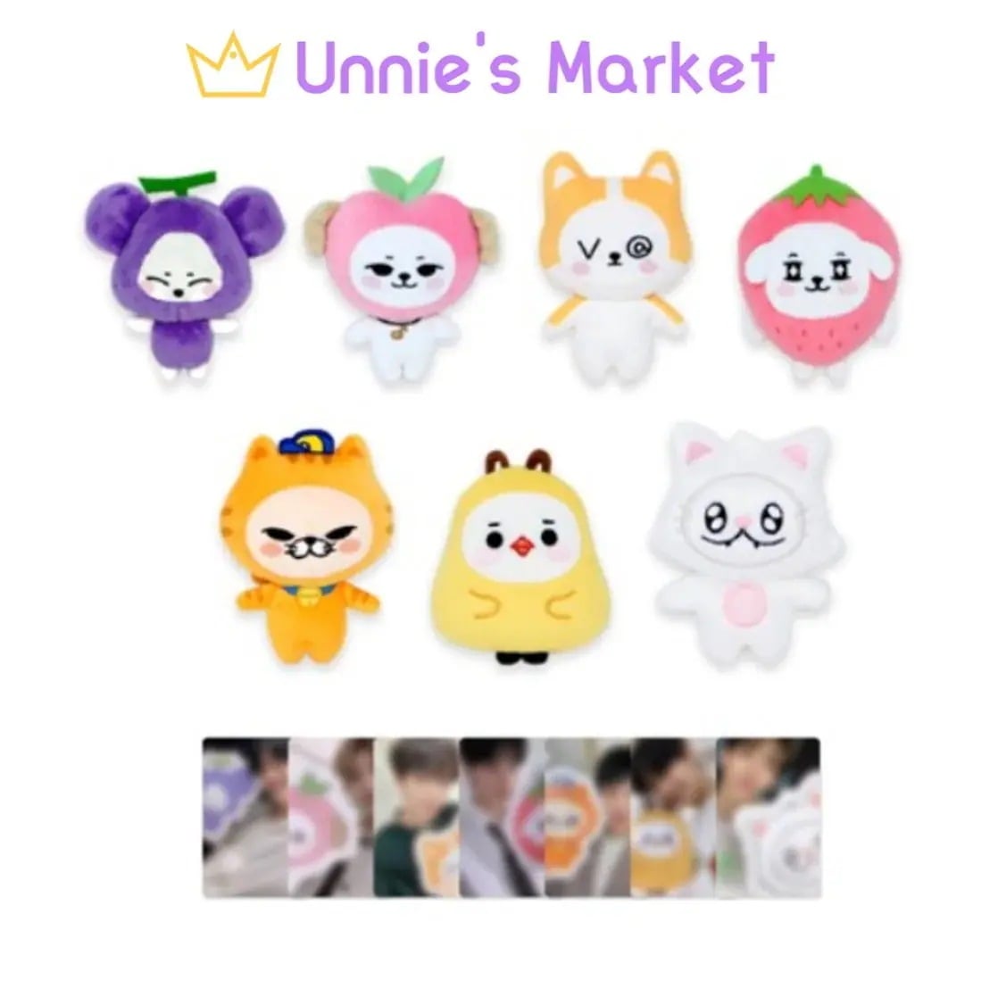 VICTON TONIIMINII Mini Plush Doll / OFFICIAL MD + Free Photocard 1EA(fan-made)