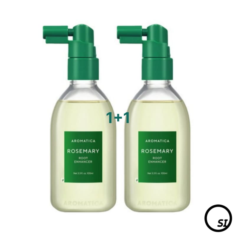 【1+1 / 毛根栄養ヘアトニック】ローズマリー ルート エンハンサー 100ml x 2個 (頭皮トニッククーリング脱毛)