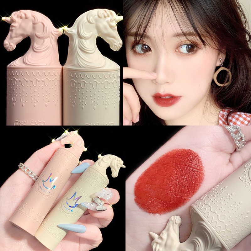 ユニコーンリップグロス 6色 マットリップ 口紅 めちゃくちゃ可愛い 誕生日プレゼント リップスティック 35 Off Vivalafocaccia Com