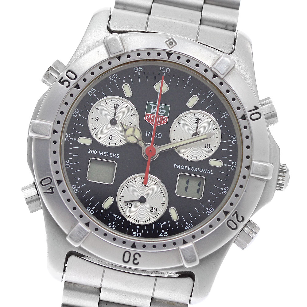 タグホイヤー TAG HEUER CE1114 2000シリーズ クロノグラフ クォーツ メンズ _954869【中古】