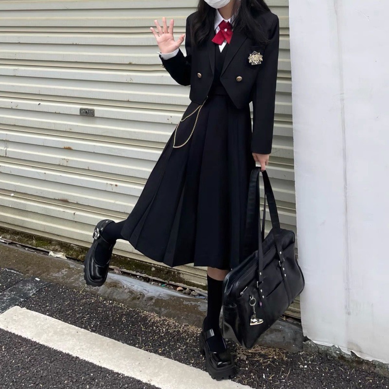 学院風女子学生卒業服JK制服スーツ