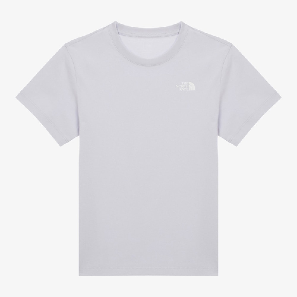 ザ・ノース・フェイス NT7UR30D 女性用コットンベーシック半袖Tシャツ_ラベンダー