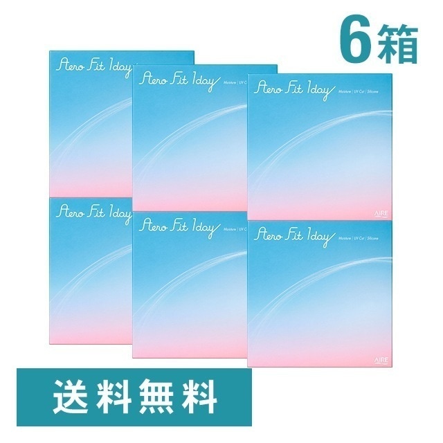 エアロフィットワンデー 6箱