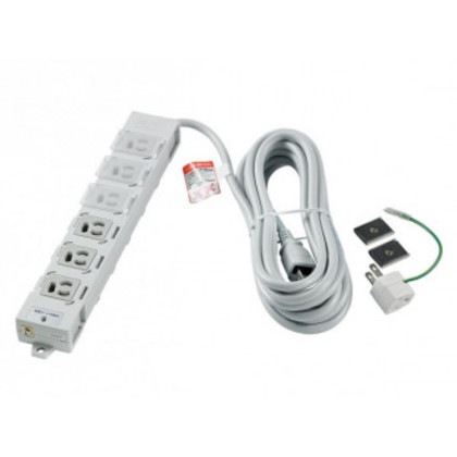 ELPA カバー付事務所向けタップ6P耐雷 OAT-JPC63SB