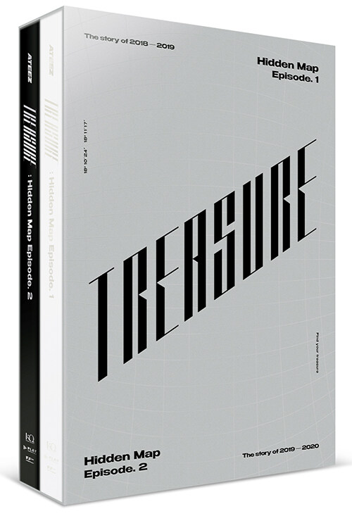 (未開封新品) (フォトブック) エイティズ - ATEEZ TREASURE: Hidden Map Package