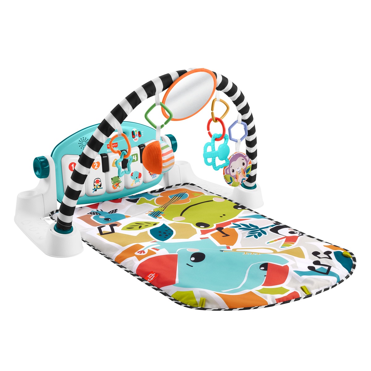 フィッシャープライス あんよでキック！　感覚が育つ4WAYバイリンガル・ピアノジム【HYJ72】 FP4WAYバイリンガルピアノ