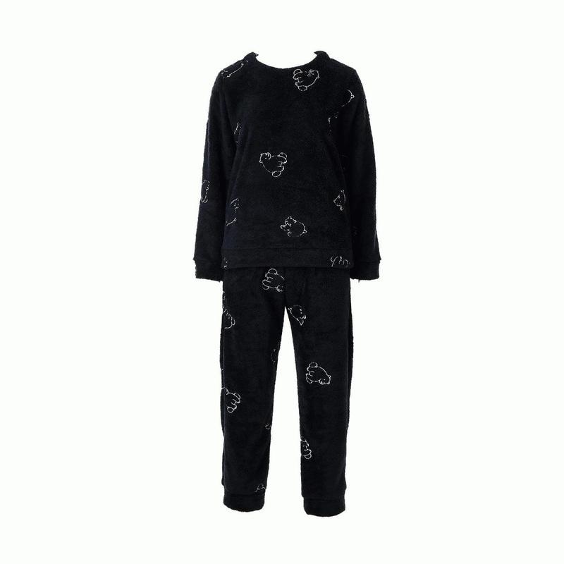 冬のマイクロファイバー女性用イージーウェア VEP396WSNBTSG