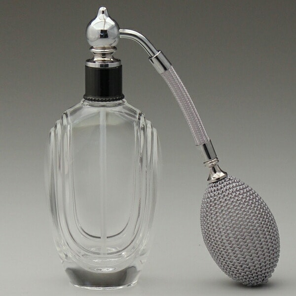 ヒロセ アトマイザー 卓上 バルブ アトマイザー 50ML フランス製 香水瓶 メンズアトマイザー kuro 409853 SS （50MLタクジョウCLSS） 50ml