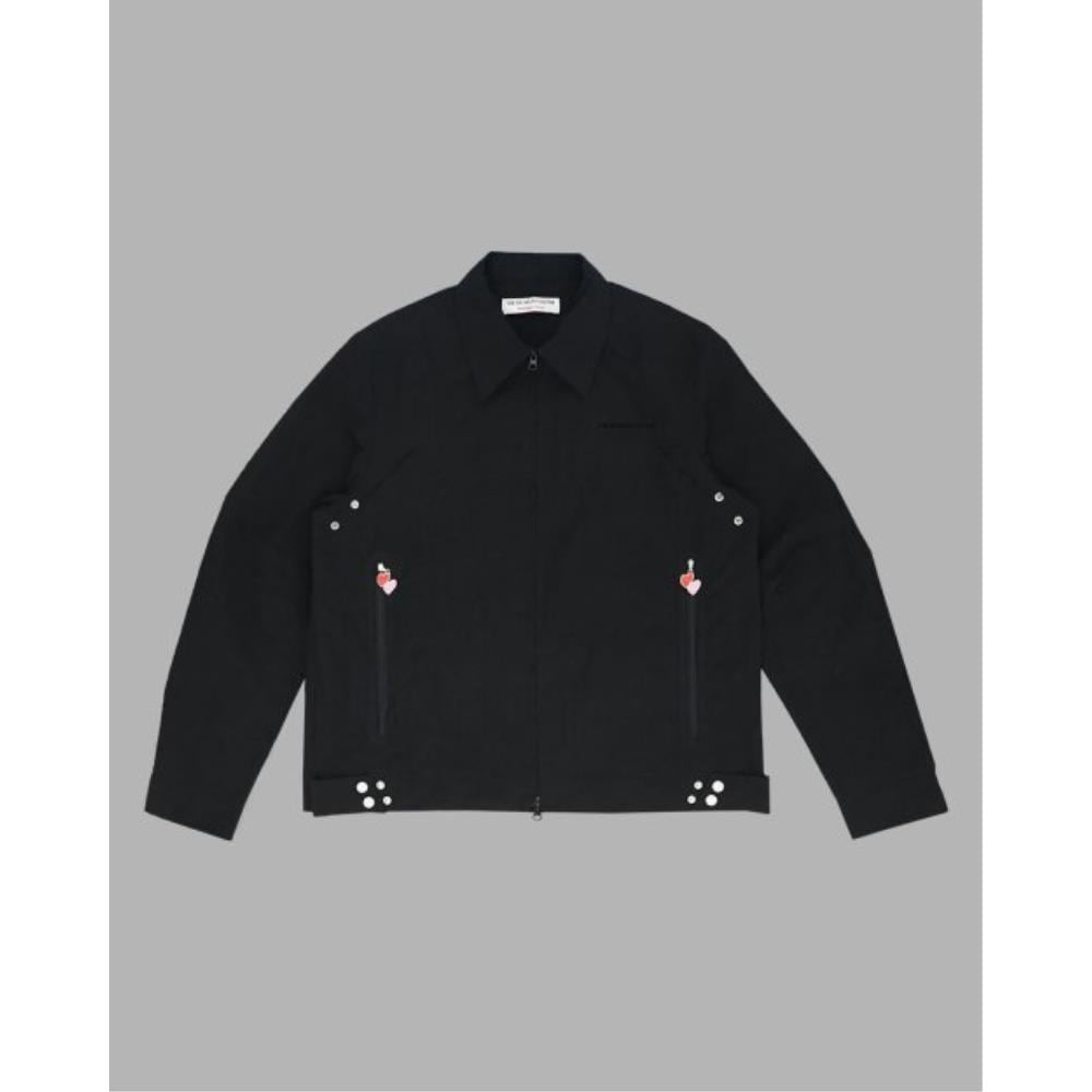 THE MUSEUM VISITOR HEART CUT TRUCKER JACKET 08216