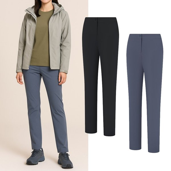 女性 春 ハイクール シ원터치 ベーシック 登山パンツ KSC081WP9W