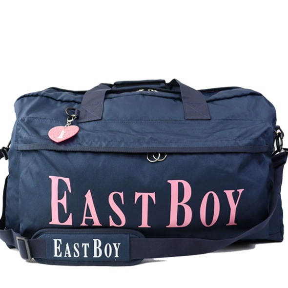 EASTBOY ボストンバッグ レディース 大容量 2泊3日 修学旅行 42L EBA19 ヴィヴィ スクール バッグ 旅行 ボストン 2WAY ショルダー 肩掛け 斜めがけバッグ 撥