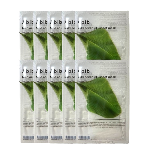 弱酸性pHシートマスク ドクダミフィット 10枚