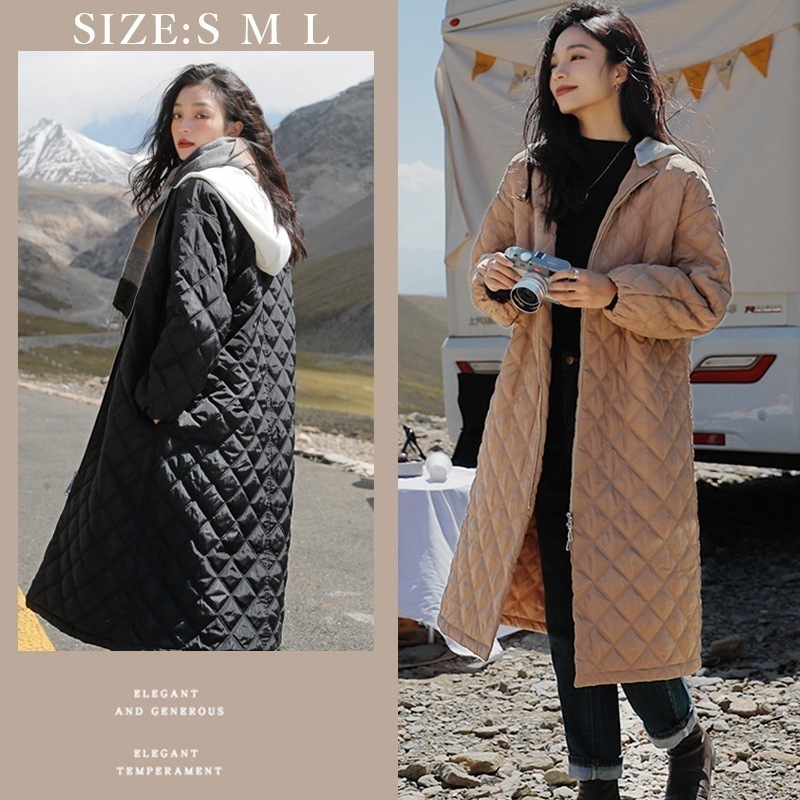 [最安値挑戦]！Wジップ スウェットパーカーフード付き中綿コート 重ね着風キルティングコート