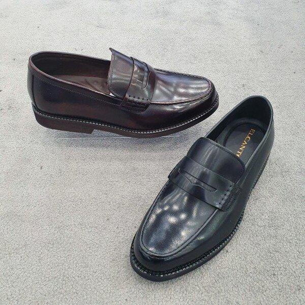 超軽量天然皮革男性クッションアップ正装及びセミローファーlcmd91u94c_US