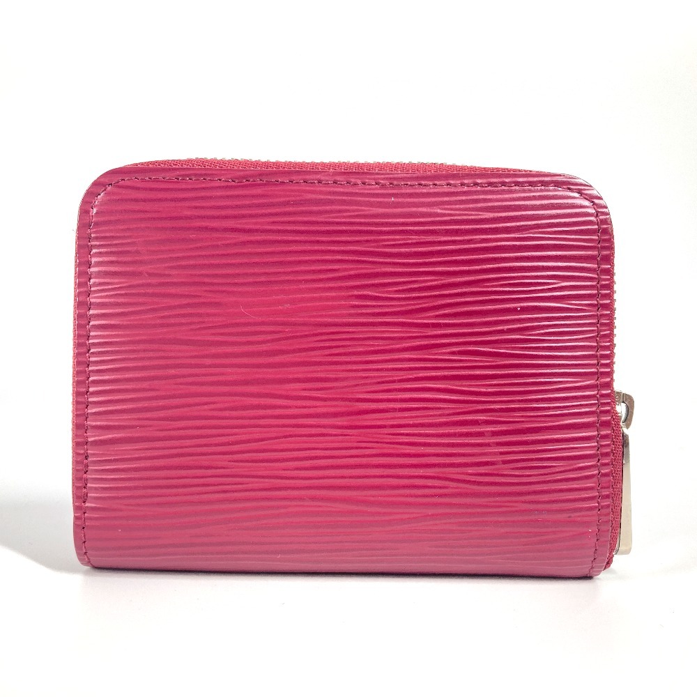 コインケース M60383 ジッピー コインパース エピ 財布 小銭入れ ラウンドファスナー エピレザー フューシャ ピンク