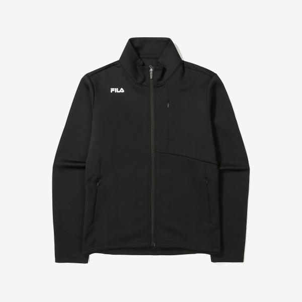 [FILA] ベーシックダンボール 基本トレーニングジャケット (FS2FTE3251F_BLK)