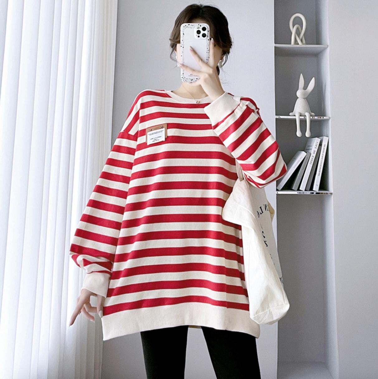 トップス カットソー プルオーバー トレーナー レッド ブラック 2XL 3XL 4XL 5XL 6XL 袖あり 長袖 大人 上品 おしゃれ 主役級 存在感 春 秋 10代 20代 30代 個性的
