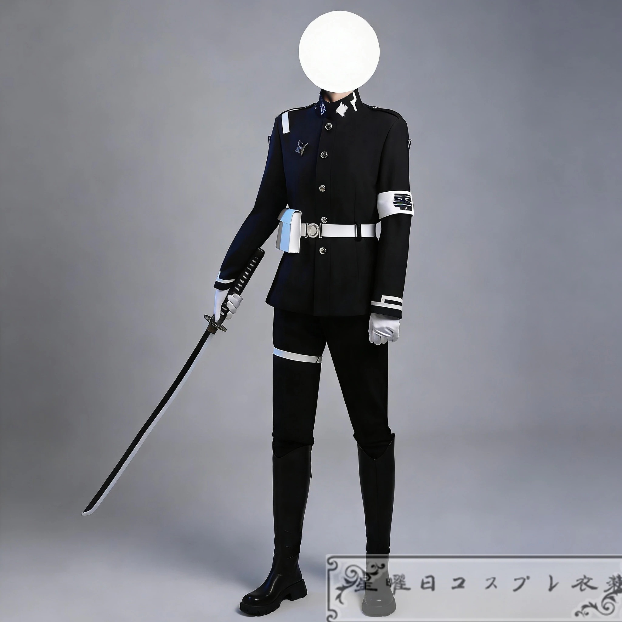 『新作 最安値に挑戦!』 ハンドレッドライン 最終防衛学園 澄野拓海 戦闘服 コスプレ衣装 コスチューム品質良い 店舗お勧め
