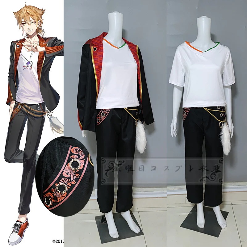新品【限時!優!惠】VTuber バーチャルライバー 伏見ガク 書生服 コスプレ衣装 コスチューム ハロウィン 変装 仮装品質良い 店舗お勧め