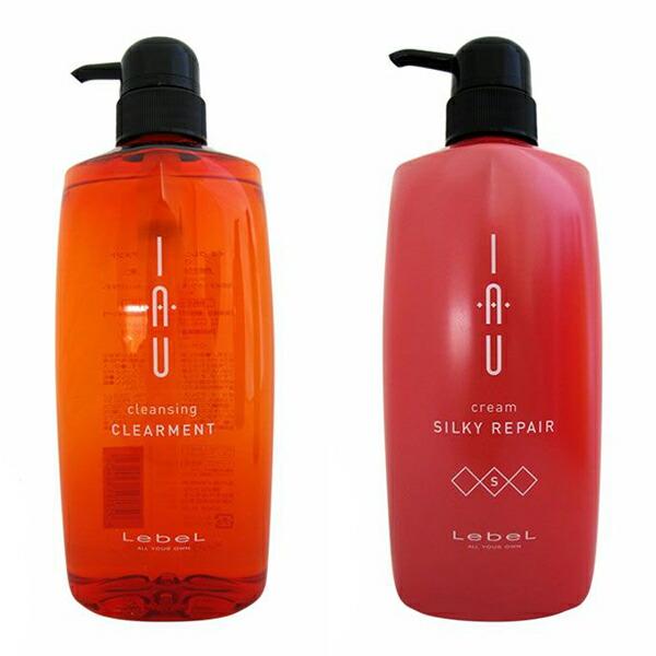 イオ クレンジング クリアメント 600ml シャンプー & クリーム シルキーリペア トリートメント 600ml セット