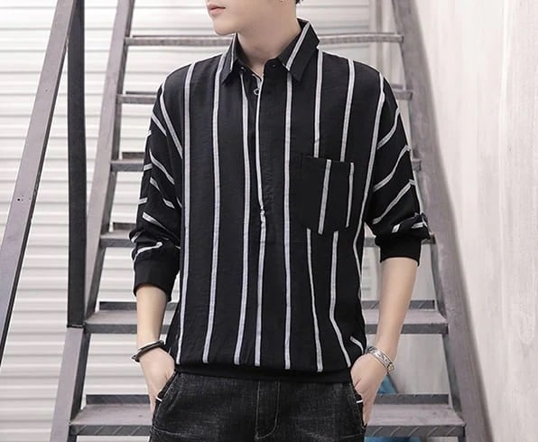 トップス 上着 人気 おすすめ おしゃれ お洒落 激安 安い プチプラ ポロシャツ 長袖 ロング