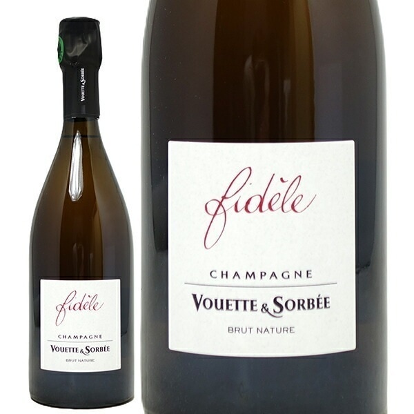 NV2019 フィデル エクストラ ブリュット ナチュール 箱なし BIO 750ml ヴェット エ ソルベ 白泡 コク辛口 ワイン ^VAVSFI19^