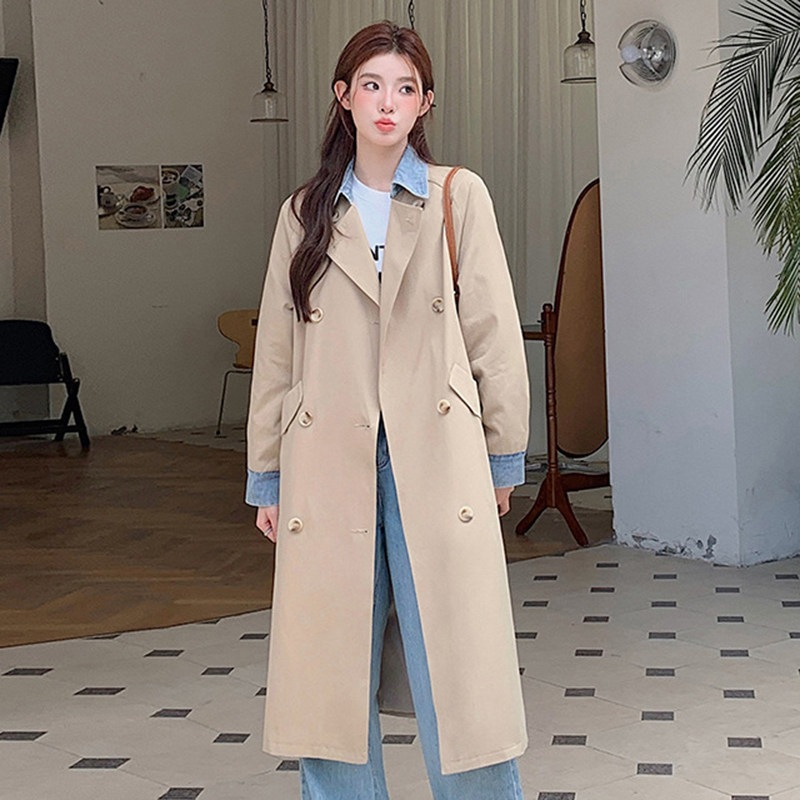 スプリングコート トレンチコート レディース コート 長袖 ジャケット キレイめ 春秋物 秋服 裏地付き 薄手 ロングカーディガン 春 アウター 無地 大きいサイズ ミディアム丈 おしゃれ 20代 3