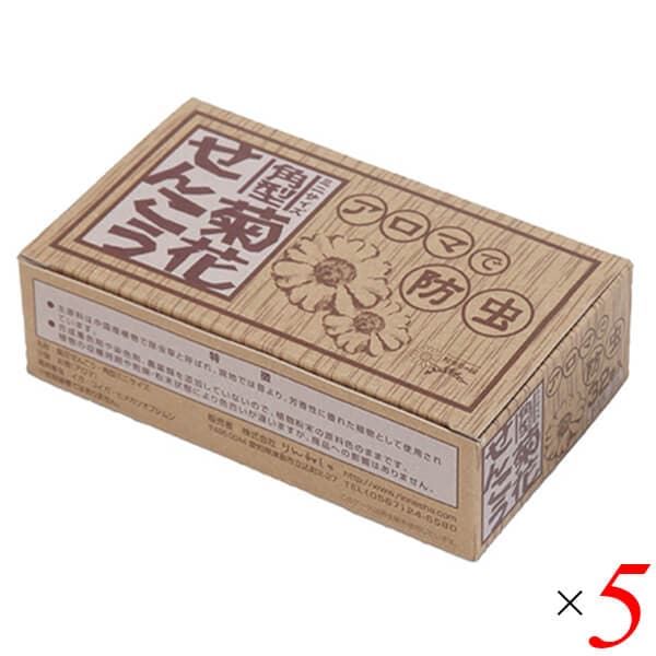 りんねしゃ 菊花せんこう角型ミニサイズ 3時間用 32巻入 5個セット