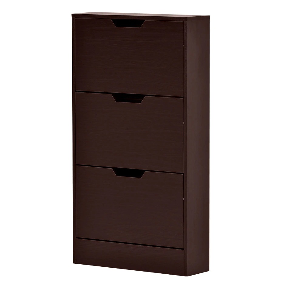 459【人気商品】下駄箱 3段　シューズラック 玄関収納 引き出し ひとり暮らし スリム 靴収納 ラック 靴収納棚 おしゃれ 6,007円