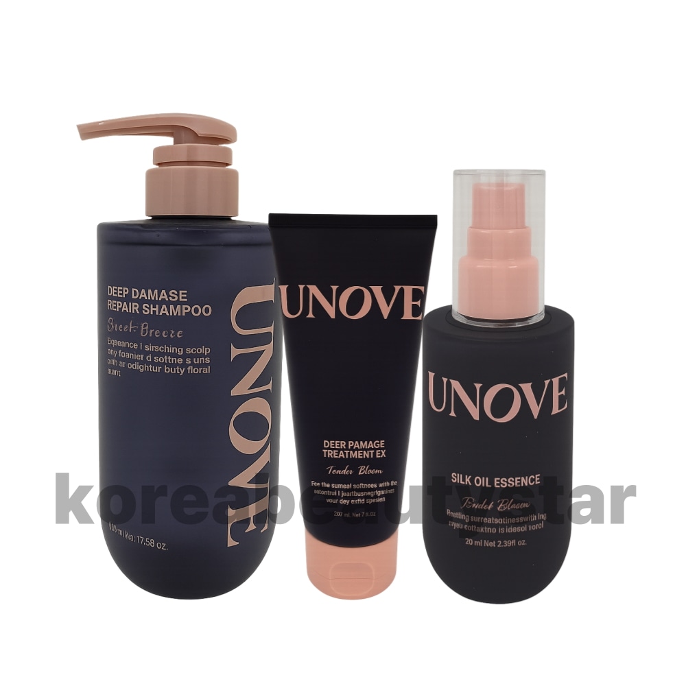 [3種セット]ディープダメージリペアシャンプー 500g+ディープダメージトリートメントEX 100ml+シルクヘアオイルエッセンス 70ml