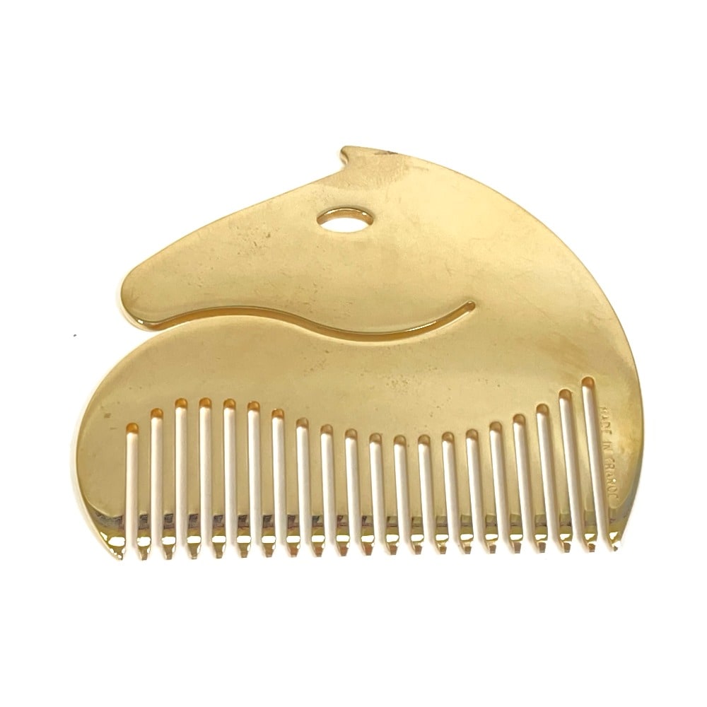 くし ホースコーム ホース 馬 シュバル 櫛 GP ゴールド