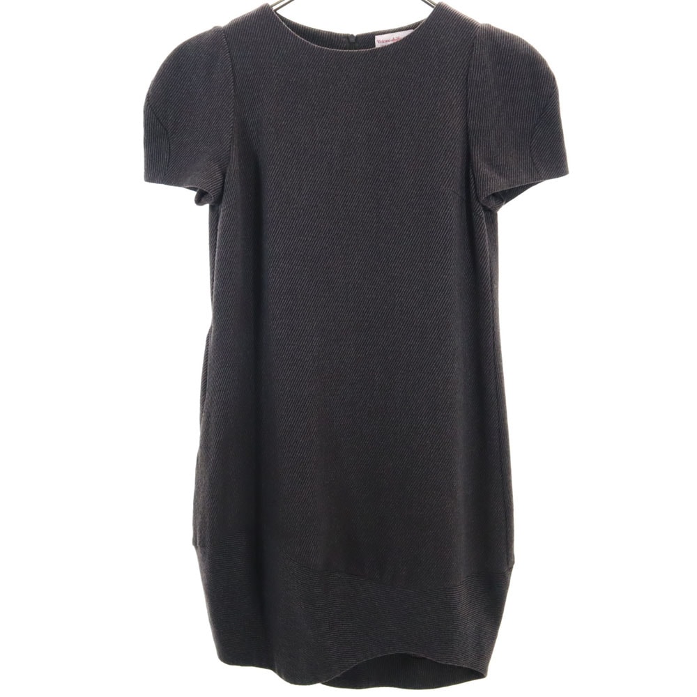 日本製 半袖 バルーン ワンピース 2 ブラウン系 RED LABEL レディース 8,756円